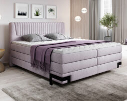 Complete boxspring Palio met matras + topper inclusief opbergkoffers